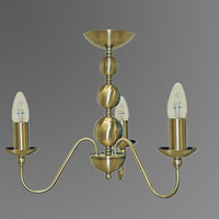 Unbranded 0023427SP - Antique Brass Ceiling Light