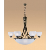 0109 9BR - Rustic Brown Hanging Light