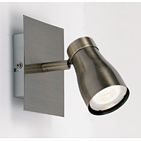 0371 AN - Antique Brass Spot Light