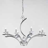 0406 8CH - 8 Light Polished Chrome Hanging Light