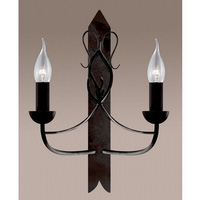 Unbranded 0612 2BK - Matt Black Wall Light