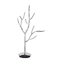 Polished chrome table lamp with branching arms. Height - 79cm Diameter - 56cmBulb type - 12v G4 caps