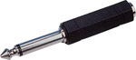 1/4" Mono Plug to 1/4" Stereo Socket