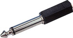 1/4" Mono Plug to 3.5mmMono Socket Adaptor