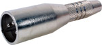 1/4" Mono Socket to XLR Plug ( 1/4 Jck