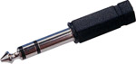 1/4" Stereo Plug to 3.5mm Stereo Socket