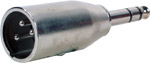 1/4" Stereo Plug to XLR Plug ( XLR Male/St