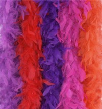 1.8m Feather Boa - Lilac