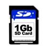 1GB Secure Digital SD Memory Card is a stamp-sized flash memory card for your digital camera, digita