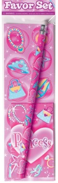 Unbranded 1 Stationary Favour Set - Princess