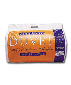 10.5 Tog Single Duvet and Pillow Set