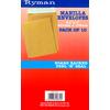 Ryman 9 1/2 x7 board backed peel and seal envelopes. Pack of 10