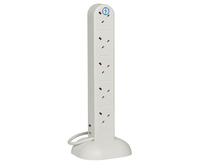 Unbranded 10 Socket Surge Tower