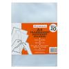 10 Clear A4 High quality cut flush PVC folder. Excellent for filing and storing loose papers. Open
