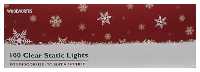 100 Clear Shadeless Lights