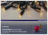 100 Clear Twinkling Lights