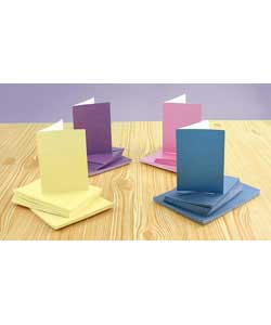 100 Pearlescent A6 Cards