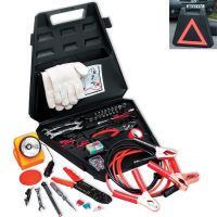 . A comprehensive kit for those little emergencies. Kit includes: pair of 50 amp jump leads,