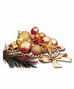 100 Piece Gold Decoration Kit