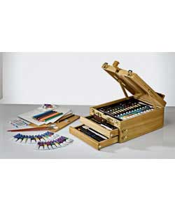 100 Piece Portable Art Chest