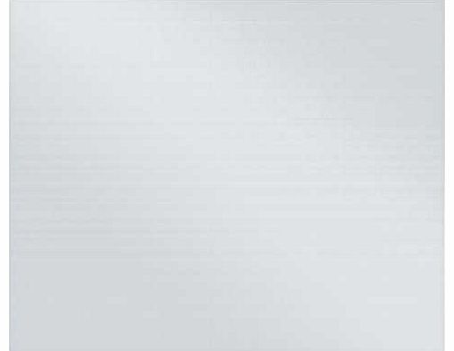 This glass splashback will always look stunning adding style to new and old kitchens. The glass toughened and is heat. water and impact proof with a stainless steel shimmer effect. Fixings included. Size H75. W100. D0.6cm. EAN: 5052263029132. (Barcod