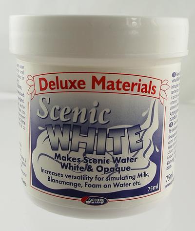 100ml Tub of Scenic White by Delux Materials