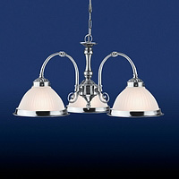 Unbranded 1043 3 - 3 Light Satin Silver Hanging Light