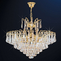 Unbranded 10479 52 - 4 Light Gold Plated Chandelier