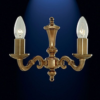 Unbranded 1072 2NG - Antique Brass Wall Light