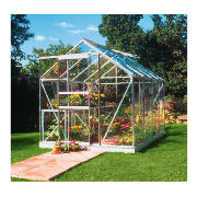 Unbranded 10x6 Aluminium Greenhouse Horticulture Glass