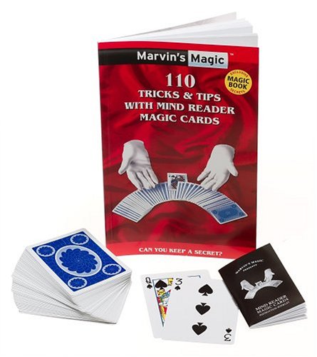 110 Tricks & Tips With Mind Reader Magic Cards- Marvins Magic