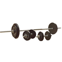 110kg Cast Iron Weight Set