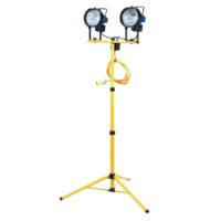 110V 2 x 500W Halogen Lamp onTelescopic Stand -