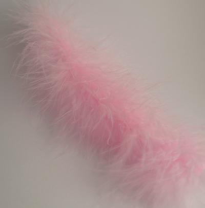 1:12 Scale Dolls Miniature Pink Feather Boa