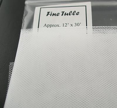 1:12 Scale Miniature Fine White Tule