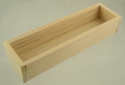 1:12 Scale Miniature Wooden Window Box Planter