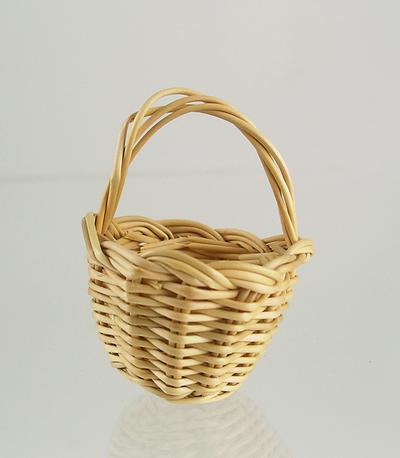 1:12 Scale Small Shopping or Flower Basket