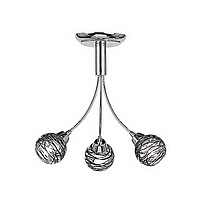 Unbranded 1120 3CH - 3 Light Polished Chrome Ceiling Light