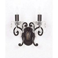 Unbranded 113 2 - Wrought Iron Wall Light