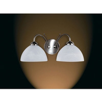 Unbranded 1132 2BC - 2 Light Black Chrome Wall Light