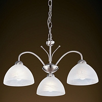Unbranded 1133 3SS - 3 Light Satin Chrome Hanging Light