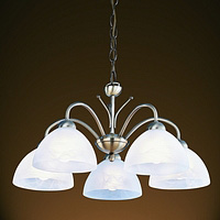 Unbranded 1135 5AB - 5 Light Antique Brass Hanging Light