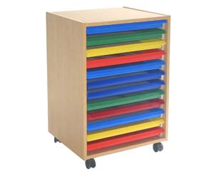 Unbranded 12 art tray mobile storage unit