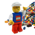 Unbranded 12 inch Lego Plush