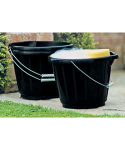 Unbranded 12 Litre Garden Bucket Set - 3 Pack