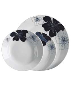 Unbranded 12 Piece Issy Porcelain Dinner Set