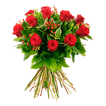 Unbranded 12 Romantic Roses - flowers