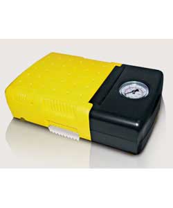 Unbranded 12 Volt Compressor with Gauge