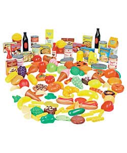 120 Piece Play Food Set