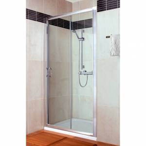 Unbranded 1200mm x 900mm Rectangular Shower with Sliding